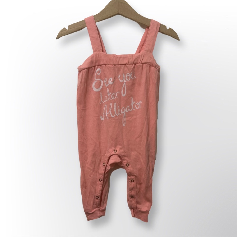Mini Rodini See Ya Later Alligator Romper